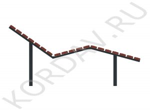 Лежак в парк МАФ 10.341 (1)
